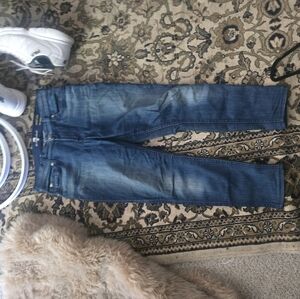 7 For All Mankind Dark Blue Jeans